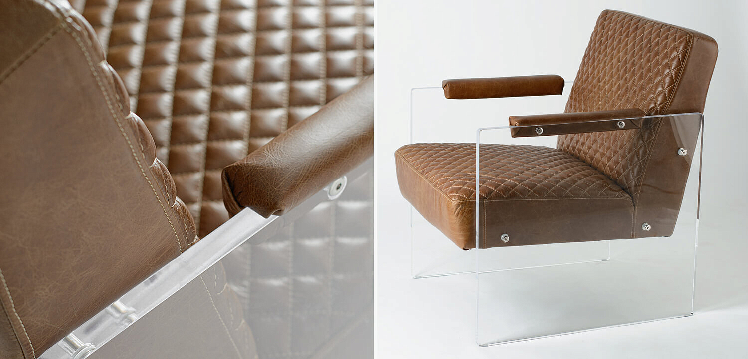 Кресло Gioff Chair натуральная кожа Кресло Gioff Chair натуральная кожа - Loft-Concept в Ульяновске