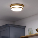 Потолочный светильник с белым матовым стеклянным плафоном в форме перевернутого конуса Hinkley варинант исполнения - 7 | Loft Concept в Ульяновске