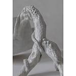 Скульптура «Окаменелый рост», Белый объект варинант исполнения - 3 | Loft Concept в Ульяновске