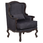 Кресло George Grand Armchair black velour варинант исполнения - 1 | Loft Concept в Ульяновске