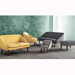 Кресло серое Pauley Grey Armchair варинант исполнения - 5 | Loft Concept в Ульяновске