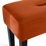 Мягкий  пуф на черных ножках Winton Pouf варинант исполнения - 16 | Loft Concept в Ульяновске