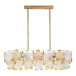 Люстра овальная с цветочными мотивами Light Floral Glow варинант исполнения - 3 | Loft Concept в Ульяновске