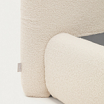 Кровать со съемным бежевым чехлом из ткани букле White Boucle Collection варинант исполнения - 4 | Loft Concept в Ульяновске