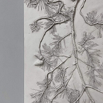 Панно Сосна варинант исполнения - 2 | Loft Concept в Ульяновске