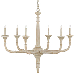 Люстра из дерева в форме подсвечника Coastal Aesthetics варинант исполнения - 1 | Loft Concept в Ульяновске