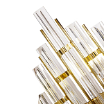 Бра стеклянное с золотым каркасом Luxxu Modern варинант исполнения - 1 | Loft Concept в Ульяновске