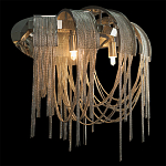 Бра с металиическими цепочками и дугообразными элементами Atlantis Chain варинант исполнения - 6 | Loft Concept в Ульяновске