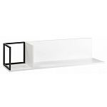 Полка навесная белая открытая Strict Lines  варинант исполнения - 2 | Loft Concept в Ульяновске