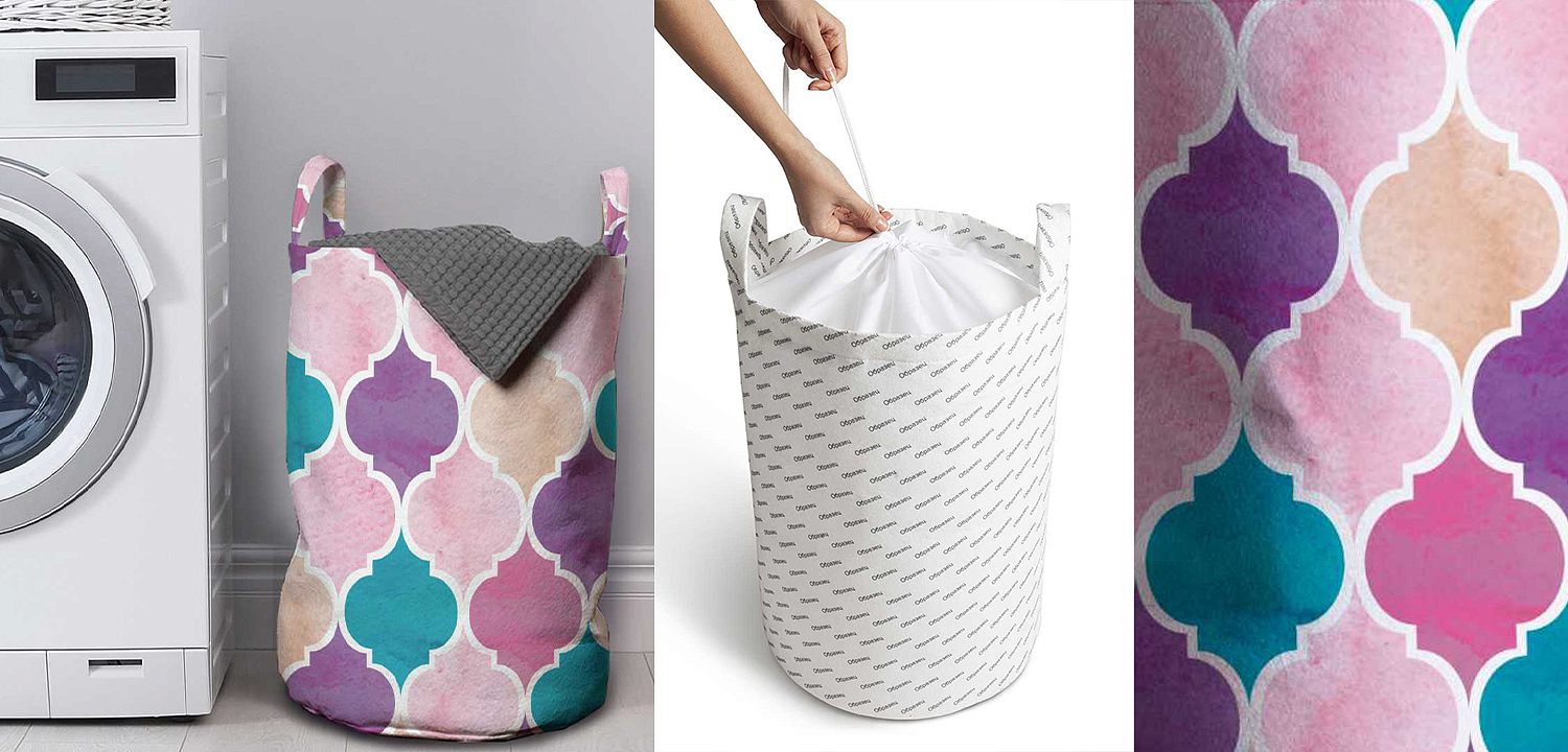 Корзина Purple Ornament Basket Корзина Purple Ornament Basket - Loft-Concept в Ульяновске