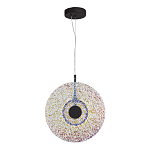 Подвесной светильник из фактурного двойного стекла Heterochromia варинант исполнения - 1 | Loft Concept в Ульяновске