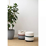 Пуф с плетеной светло-бежевой обивкой Serene Holidays варинант исполнения - 4 | Loft Concept в Ульяновске