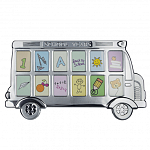 Фоторамка детская Childhood Corner Bus 12 фото варинант исполнения - 1 | Loft Concept в Ульяновске