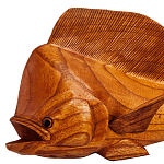 Статуэтка деревянная в виде рыбы Fish of the World варинант исполнения - 2 | Loft Concept в Ульяновске