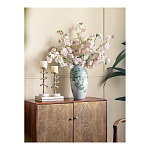 Ваза высокая с зелеными цветочными и птичьими мотивами Vase Inspired by Nature варинант исполнения - 5 | Loft Concept в Ульяновске