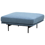 Оттоманка голубая Vergil Blue Ottoman варинант исполнения - 1 | Loft Concept в Ульяновске