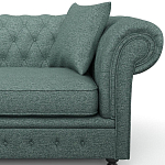 Мебельная ткань Шенилл бирюзовый цвет 138 см T4-31 варинант исполнения - 3 | Loft Concept в Ульяновске