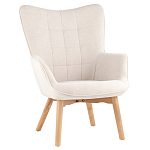 Белое кресло на ножках из массива CORDELIA варинант исполнения - 1 | Loft Concept в Ульяновске