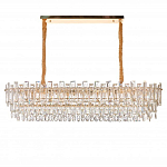 Люстра овальная с хрустальными подвесками Gorgeous Crystal Light варинант исполнения - 3 | Loft Concept в Ульяновске