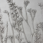 Панно Серые цветы варинант исполнения - 4 | Loft Concept в Ульяновске