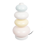 Настольная лампа из стеклянных сфер в пастельных тонах Высота 40 см Pastel Lunaria варинант исполнения - 2 | Loft Concept в Ульяновске