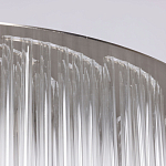 Люстра круглая с прозрачными стеклянными трубками Nembus варинант исполнения - 9 | Loft Concept в Ульяновске