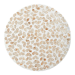 Столик с инкрустацией с перламутровым узором Jean Cream варинант исполнения - 2 | Loft Concept в Ульяновске