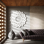 Гипсовая 3D Панель DRAGON SCALE - A  B  C  D варинант исполнения - 1 | Loft Concept в Ульяновске