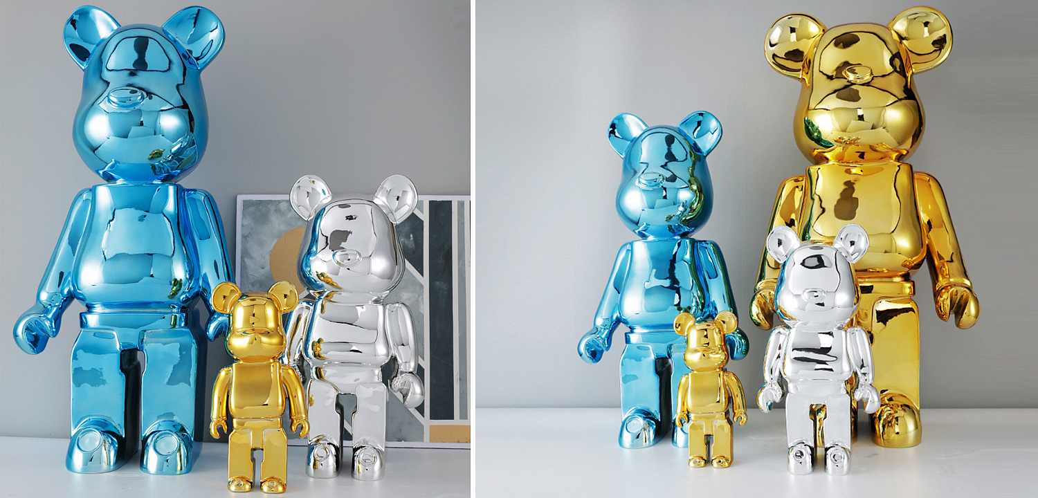 Статуэтка Bearbrick Silver Статуэтка Bearbrick Silver - Loft-Concept в Ульяновске
