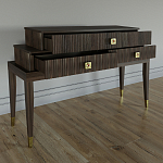 Премиальная Консоль с тремя ящиками Elsa Dreams Walnut варинант исполнения - 2 | Loft Concept в Ульяновске