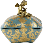 Фарфоровая шкатулка Angel with a rose варинант исполнения - 1 | Loft Concept в Ульяновске