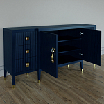 Большой Комод-буфет Elsa Dreams Blue с ящиками варинант исполнения - 4 | Loft Concept в Ульяновске