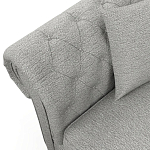 Мебельная ткань Шенилл серый цвет 138 см T4-29 варинант исполнения - 8 | Loft Concept в Ульяновске