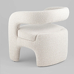 Кресло дизайнерское для лаунж зоны жемчужного цвета Pearl Lounge варинант исполнения - 6 | Loft Concept в Ульяновске