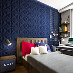 Гипсовая 3D Панель M-101 варинант исполнения - 2 | Loft Concept в Ульяновске