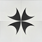 Дизайнерская плитка с узором Комета варинант исполнения - 1 | Loft Concept в Ульяновске