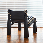 Кресло черно-белое со съемными подушками Celebrity варинант исполнения - 3 | Loft Concept в Ульяновске