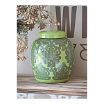 Банка с крышкой Porcelain Malachite Jar варинант исполнения - 3 | Loft Concept в Ульяновске