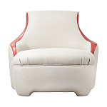 Премиальное кресло с вставками из кожи Holland варинант исполнения - 1 | Loft Concept в Ульяновске