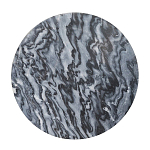 Столик кофейный с столешницей из черного мрамора Compact Black Marble Table варинант исполнения - 4 | Loft Concept в Ульяновске