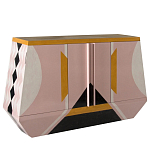 Дизайнерский комод с геометрическим рисунком Arredi варинант исполнения - 1 | Loft Concept в Ульяновске