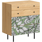 Комод с принтом на ящиках Elise Chest of Drawers варинант исполнения - 3 | Loft Concept в Ульяновске