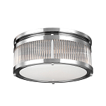 Потолочный светильник с цилиндрическим плафоном из рифленого прозрачного стекла Feiss варинант исполнения - 5 | Loft Concept в Ульяновске