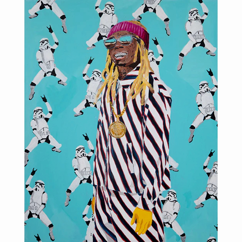 Картина Weezy May the Force Be With You Мульти Картина Weezy May the Force Be With You Мульти в Ульяновске | Loft Concept