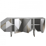 Комод с фасадом из геометрических фигур Coleccion Alexandra варинант исполнения - 1 | Loft Concept в Ульяновске