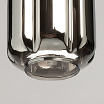 Люстра с 5-ю плафонами серого цвета Smoked Prism варинант исполнения - 5 | Loft Concept в Ульяновске