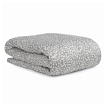 Постельное белье серого цвета с рисунком 200х220 см Blossom Essence варинант исполнения - 1 | Loft Concept в Ульяновске