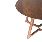 Обеденный стол круглый с изогнутыми ножками Godenza Round V Table варинант исполнения - 2 | Loft Concept в Ульяновске