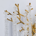 Бра золотого цвета с ветвями и хрустальными подвесками FAIRYTREE Light варинант исполнения - 4 | Loft Concept в Ульяновске