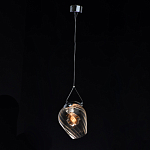 Подвесной светильник со стеклянном плафоном в форме бокала Kaleido варинант исполнения - 3 | Loft Concept в Ульяновске